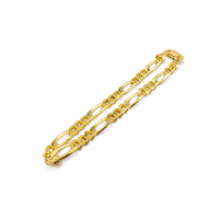 Figaro Bracelet 10k gold